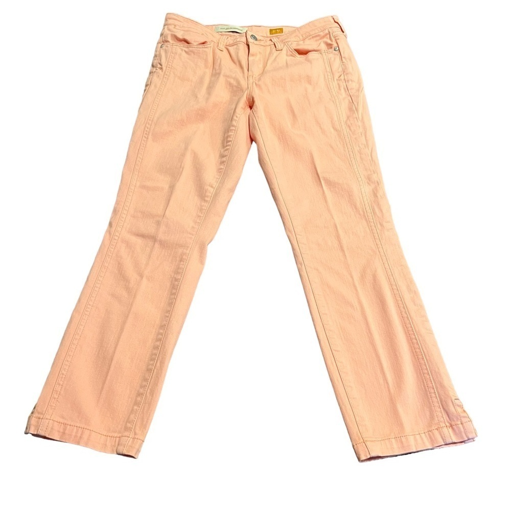 Pilcro and the Letterpress Anthropologie Skinny Mid Rise Crop Ankle Jeans 27